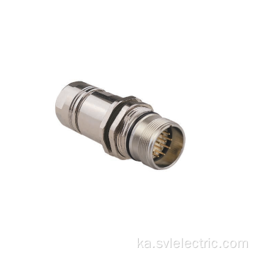 M23 Mid Fixed Connector MALE 9 PIN